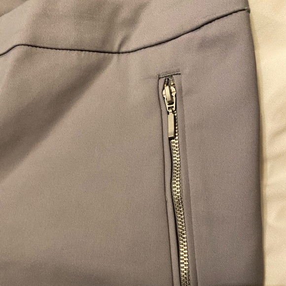 Grey fitted dress pants/trousers - Picture 2 of 2